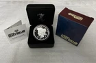 2018 PROOF .999 FINE SILVER Feast Dollar ROUND ZOMBUCKS Z50 1 oz OUNCE COA Box