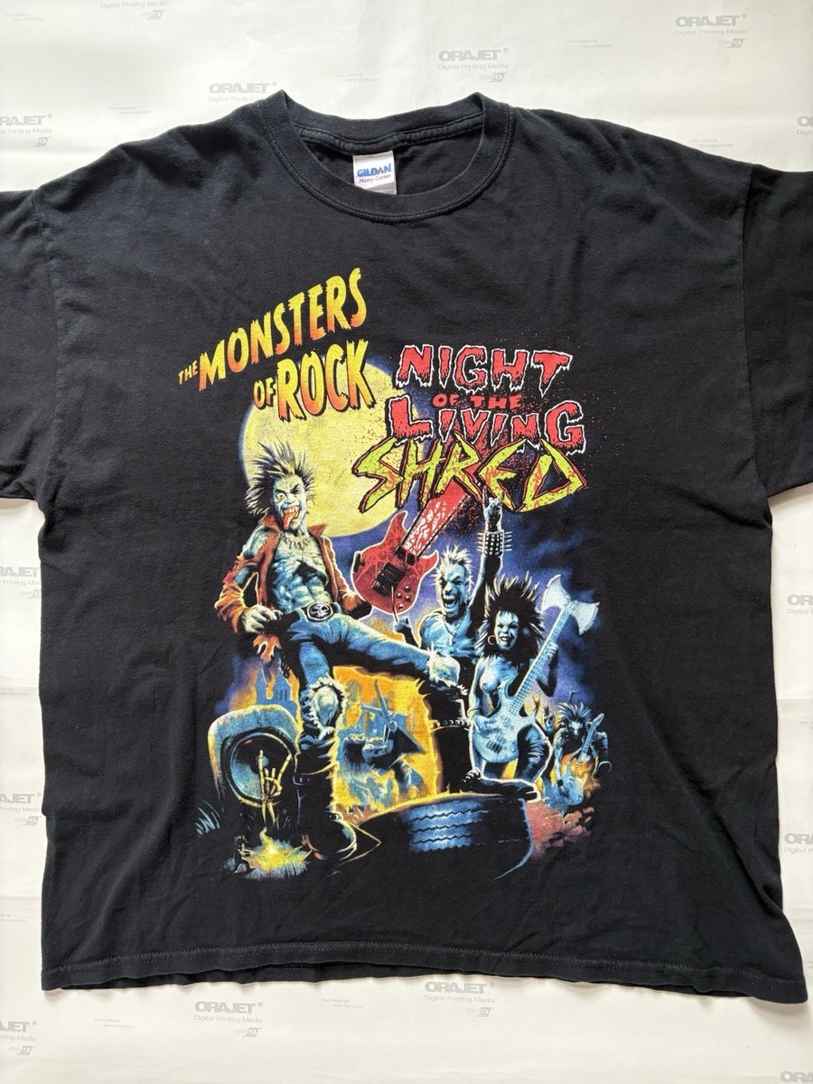 2008 Ozzy Osbourne Monsters Of Rock Tour T Shirt XL Night Of The