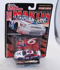 1:64 RACING CHAMPIONS 2000 PREVIEW 6 VALVOLINE FORD TAURUS MARK MARTIN NIP