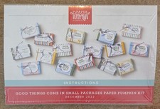 Good Things Come In Small Packages December 2022, Paper Pumpkin Stampin' Up 