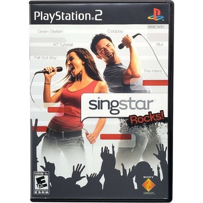 Singstar Rocks - Sony Playstation 2 PS2 Tested Authentic 1Y Guarantee