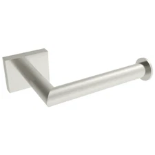 ICO Bath V62014 Volkano Crater Wall Mounted Euro Toilet Paper Holder Brushed Nic