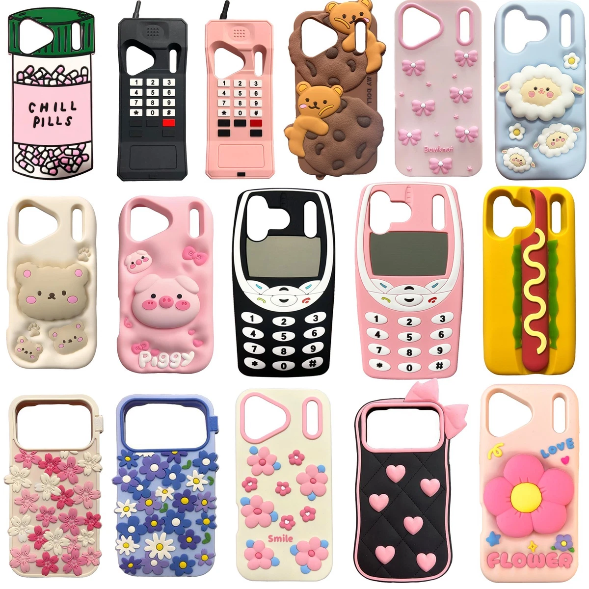 ORNARTO Cover per iPhone 13 Silicone 6.1 Pollici, con 2 Pellicola Vetro