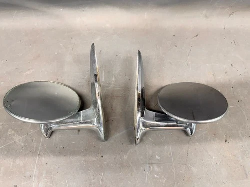 1955 1956 1957 Chevy Belair Nomad Side Rear View Mirror 150 210 Hardtop Sedan OE