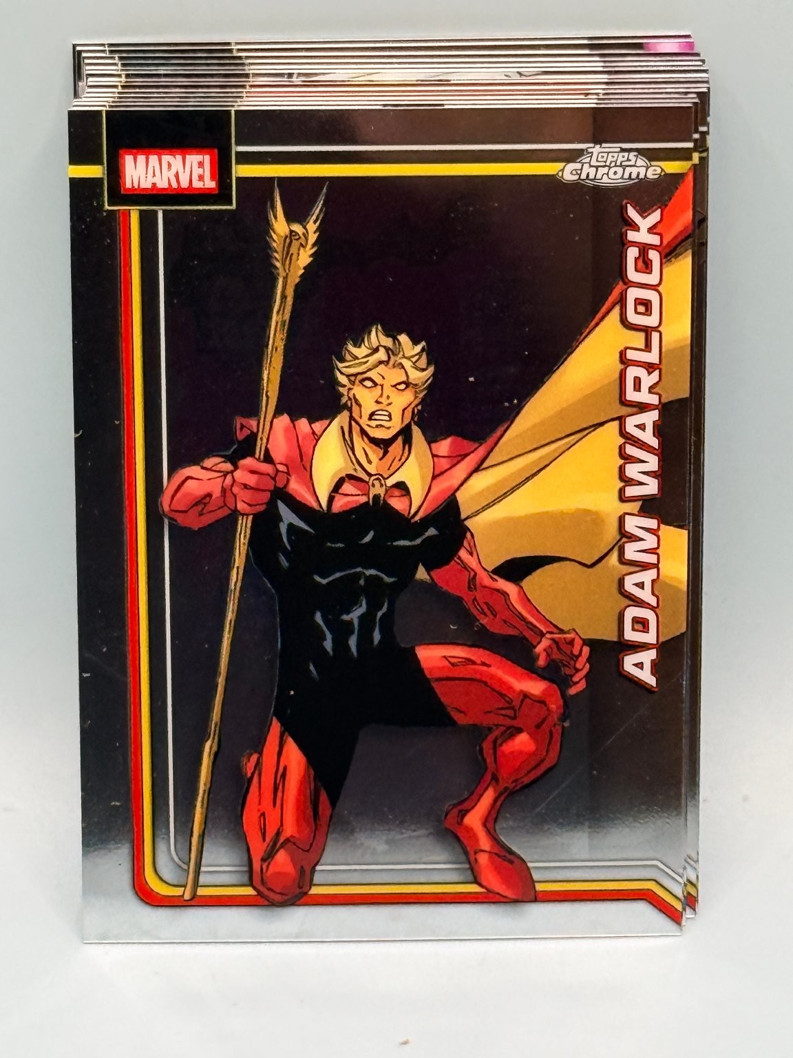 2026 Topps Chrome  Marvel Adam Warlock #002
