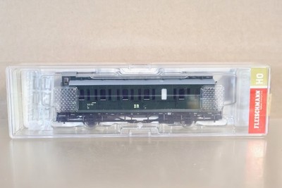 FLEISCHMANN 5071 02 K DR 2nd CLASS 6 WHEEL OLD TIME BRAKE COACH 523312 on