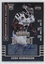 2015 Panini Contenders Draft Picks Bowl Ticket 79/99 Josh Robinson Auto 0ud4