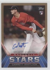 2021 Topps Update Baseball Stars Gold 2/50 Garrett Whitlock #BSA-GWH Auto 0c5x