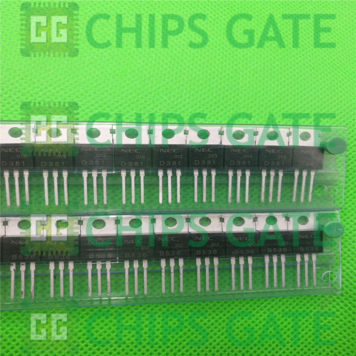 Paire De Transistors NEC 2SB537 / 2SD382 - Boîtier TO-220 - Pour Réparation électronique - Neufs