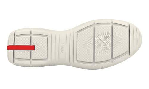 SCARPE PRADA AMERICAS CUP LUSSO 4E2043 BIANCO NUOVE 9 43 43,5 - Foto 10 di 11