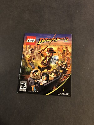 lego indiana jones 2 ps3 Manual Only