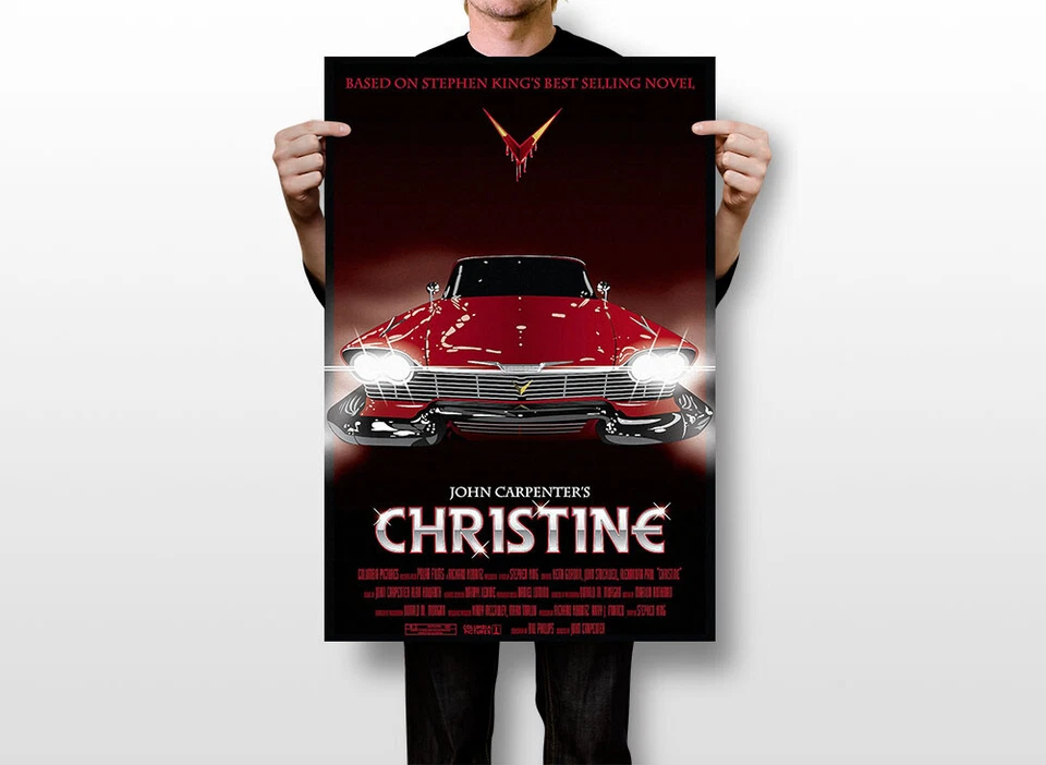 克里斯汀 1983 年经典电影恐怖神秘印花墙艺术家居 - 海报 20x30 — 第 3/3 张图片