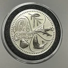 1973 Washington State Proof Coin 32.7 Grams Sterling Silver Round Vintage Medal