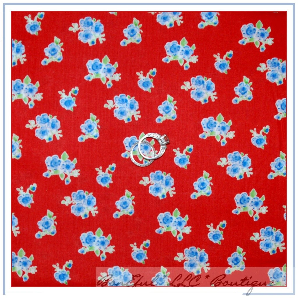 Ткань FreeSpirit с цветами и розами