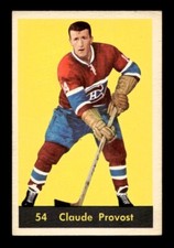 1960-61 PARKHURST  # 54  CLAUDE PROVOST   26392