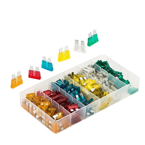 Fusibles Voiture Kit 200 Pièces Fusible Plat Gamme 5-30 A pour VW Passat T5 - Photo 2 sur 12