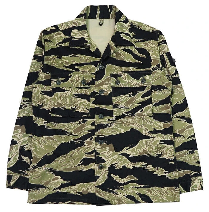 BUZZ RICKSON'S BR15587 Gold Tiger Pattern Jacket M L XL XXL BUZZ RICKSON'S BR15587 Gold Tiger Pattern Jacket M L XL XXL