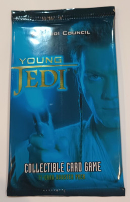 1999 Star Wars Young Jedi CCG Unopen Booster Pack English 11 cards