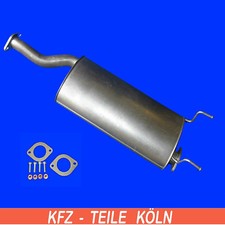 Ssangyong Rexton (GAB_) 2.7 XDI Turbo 4x4 132KW Mittelschalldämpfer Auspuff +Set