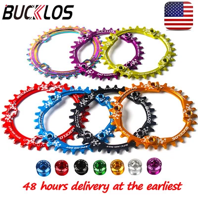 BUCKLOS 104BCD Bicycle Chainring 30-42T Narrow Wide Cycling Tooth MTB Fit Shimano/SRAM