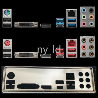 OEM IO I/O Shield For MSI B360 GAMING PLUS Motherboard Back plate rear baffle