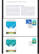 2 Ersttagsbriefe - Gedenksammlung der Vereinten Nationen 12.06.1978 Ausgabe 10