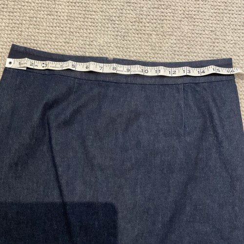 Boden Denim Pencil Skirt Size 12R BNWT - Picture 4 of 10