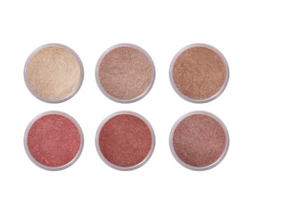 Nail Art Pearl Shimmer Pigment Pulver Staub Set