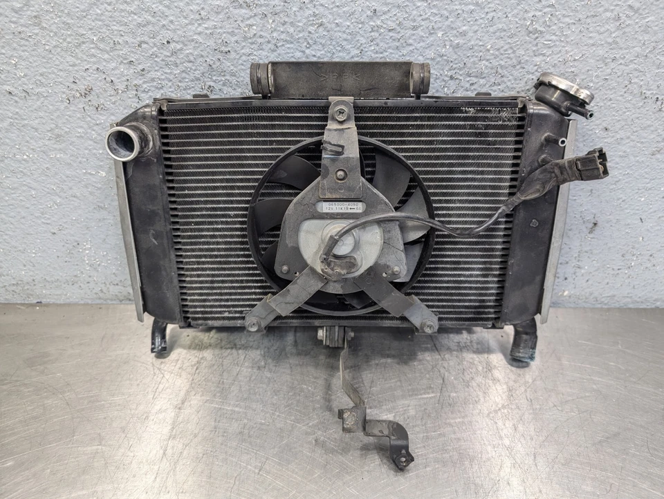 Conjunto de sistema de refrigeración ventilador radiador OEM Yamaha FZ6 FZ6R FZ6RS 2004-2009 Foto 2 de 4