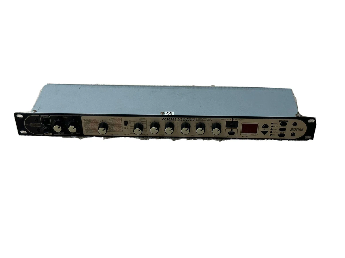 Permeabilidad Transparentemente carbón Zoom Studio 1204 Digital Reverb and Multi Effects Signal Processor | eBay Permeabilidad Transparentemente carbón Zoom Studio 1204 Digital Reverb and Multi Effects Signal Processor | eBay
