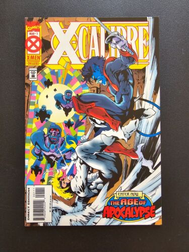 Marvel Comics X-Calibre #1 marzo 1995 Ken Lashley Cover - Foto 1 di 1