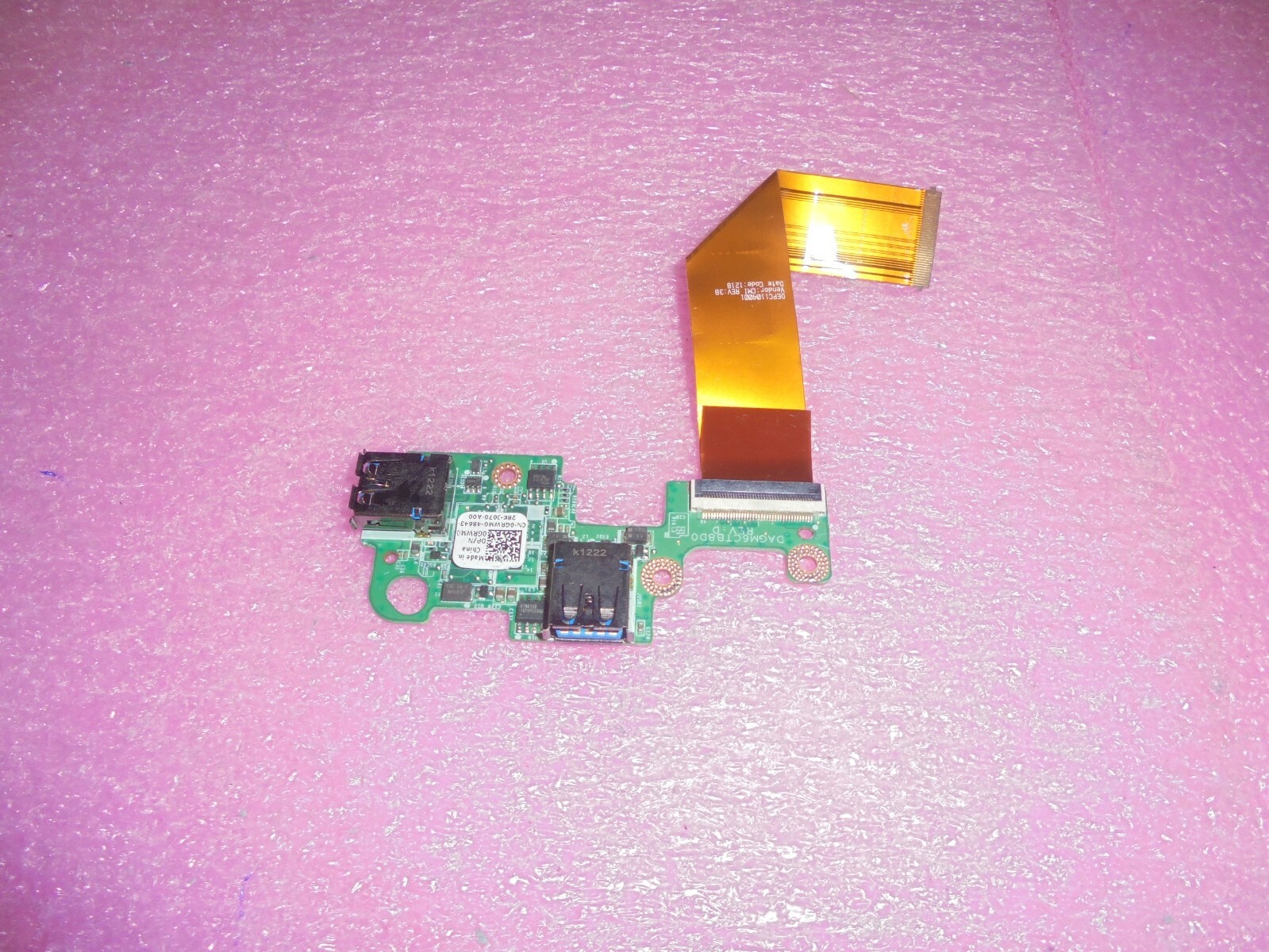 Dell Xps L502x Usb Board Dagm6ctb8d0 Ribbon Cable Grwm0 Usb Cable For Sale Online Ebay