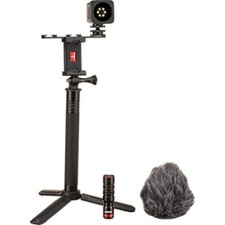 Mobile Phone Vlogging Kit with Tripod, Mic, Light Accessories -Sunpak NEW in Box