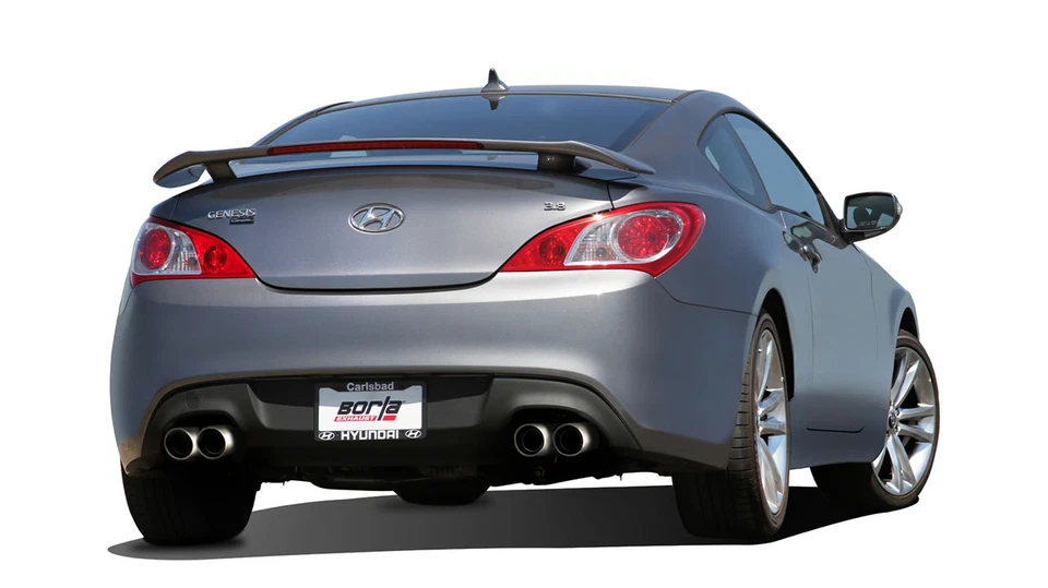 Borla S-Type 2.25'' Cat-Back Exhaust For 2010-2016 Hyundai Genesis Coupe 3.8L Foto 2 de 2