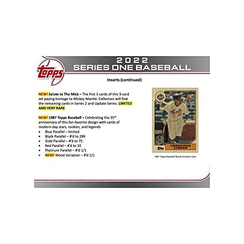 MLB 2022 Topps Series 1 Baseball Walmart Mega Box Factory Sealed