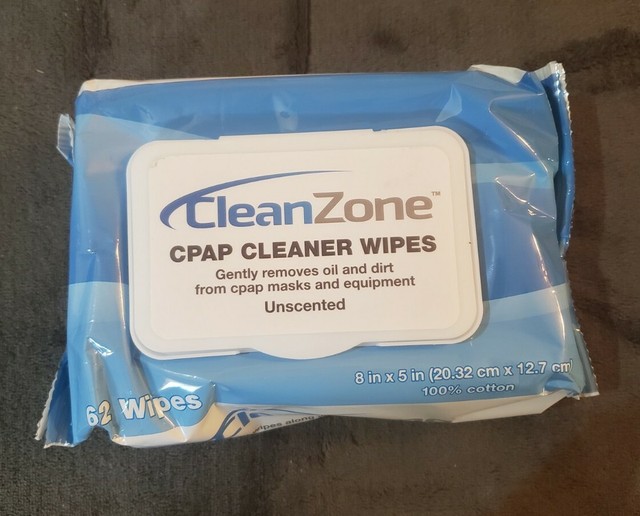 Cleanzone (clean Zone) CPAP Cleaner Wipes 62 Count for sale online eBay
