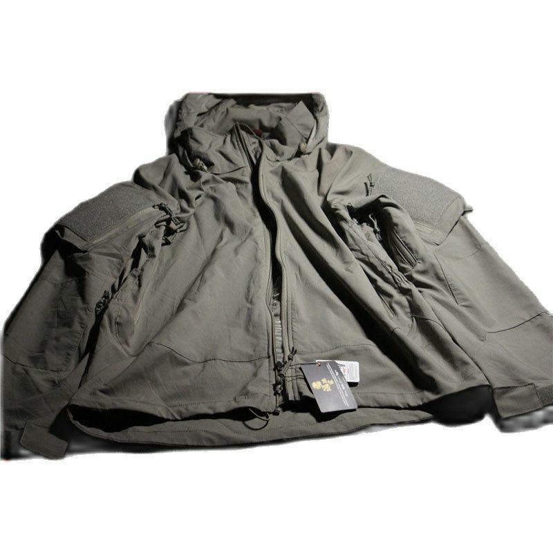 PCU L5 Tactical Nylon Soft Shell Zipper Jacket Hiking PCU L5 Tactical Nylon Soft Shell Zipper Jacket Hiking