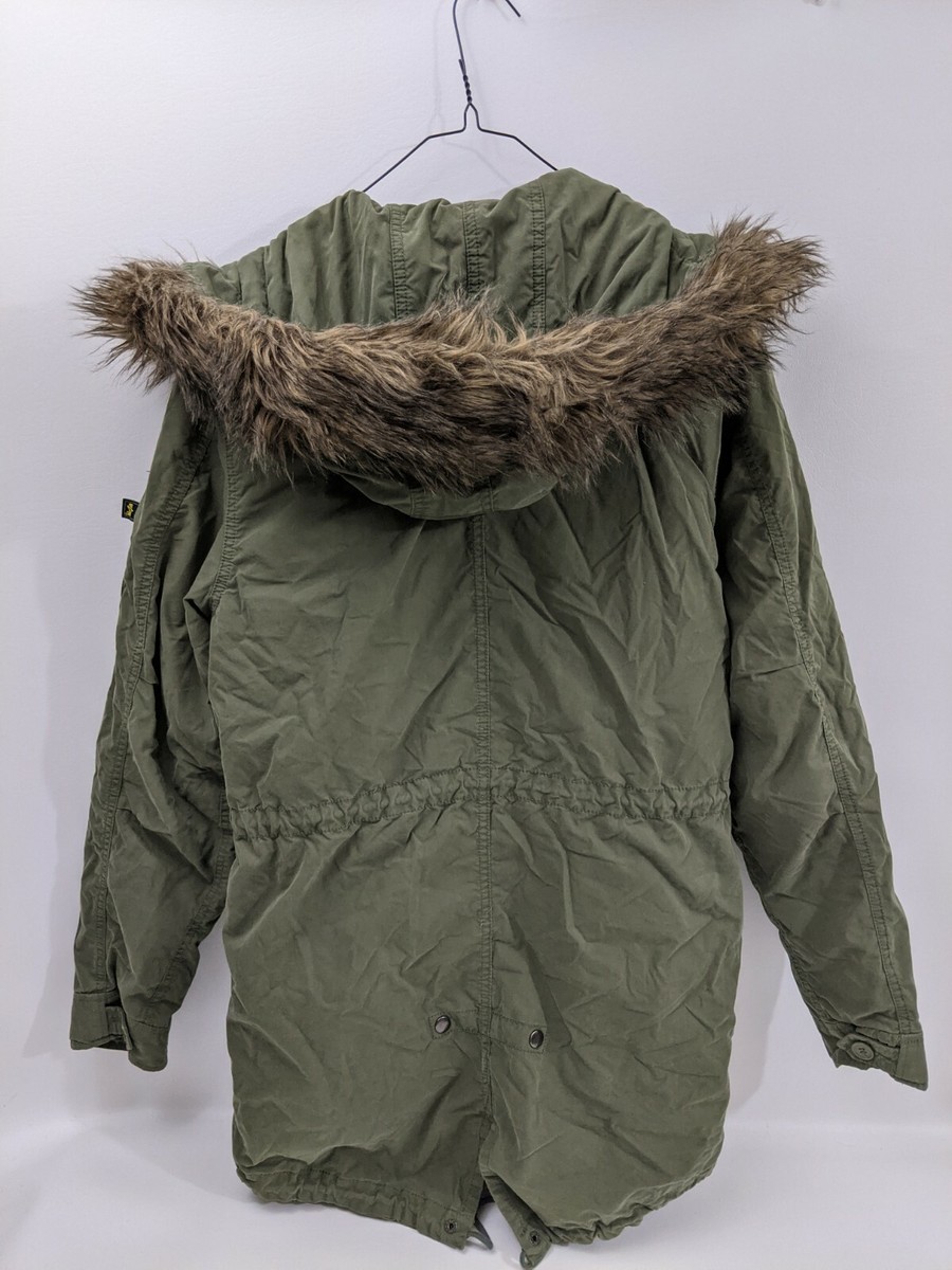 Fishtail Parka US Alpha Industries M65 Jacket Hooded Army Fishtail Parka US Alpha Industries M65 Jacket Hooded Army