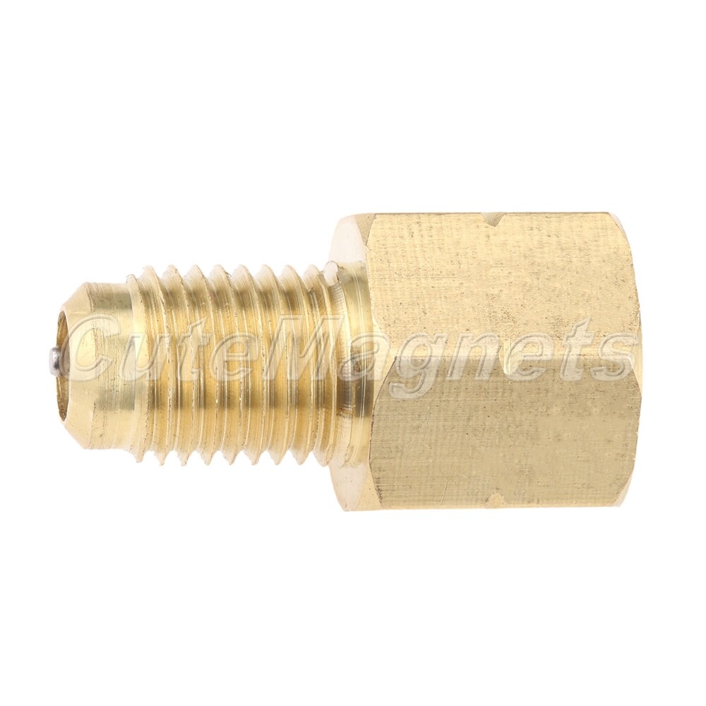 FM1412LH R1234YF Vacuum Pump Adapter 1/2 ACMELH x 1/4SAE MALE Valves