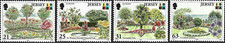 1999 Jersey Sg 899/902 Europa. Parks and Gardens MNH