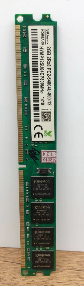 HYNIX HYMP125U64CP-2RX8 2GB SDRAM DDR2-800Mhz 1410 - Image 2 of 4