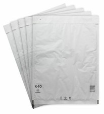100 K10 Luftpolstertaschen Versandtaschen Luftpolstert&uuml;ten 370 x 480 mm wei&szlig;