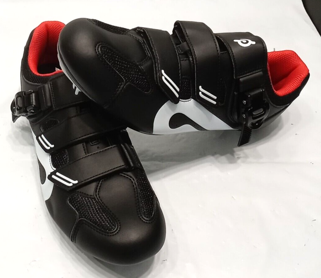 Chaussures Vélo Peloton Taille 44 Unisexes Neuves Noires Route
