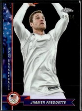 2024 Topps Chrome U.S. Olympics #76 Jimmer Fredette Black Refractor #/10