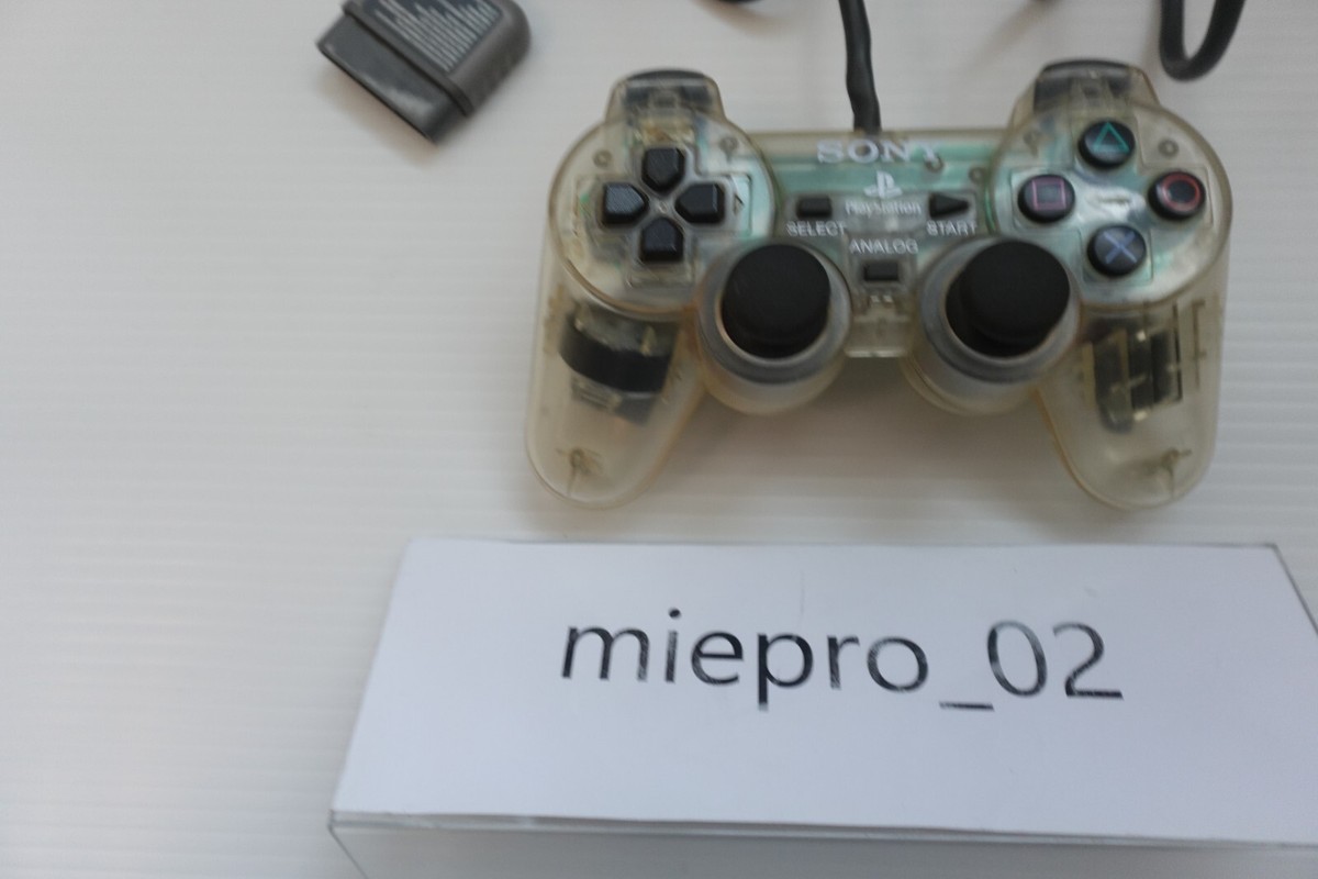 PS1 Analog Controller DUALSHOCK Crystal SCPH-1200