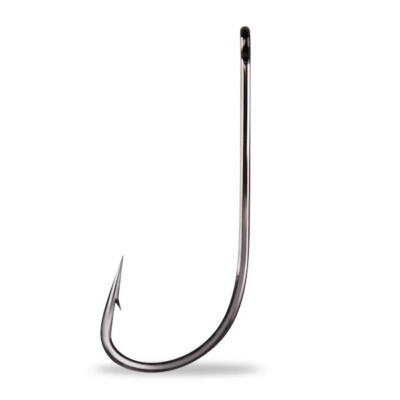 Mustad Signature Fly Hooks C52SNP-1/0-25 STD/2XL Stinger Deer Hair Black