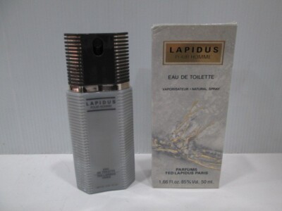 TED LAPIDUS POUR HOMME Eau De Toilette 50ml Spray - Vintage