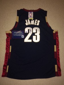 lebron james signed jersey ebay