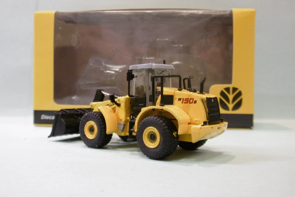 New Holland - W190B Chargeuse sur pneus chargeur sur roues BO HO 1/87 - Photo 2/4