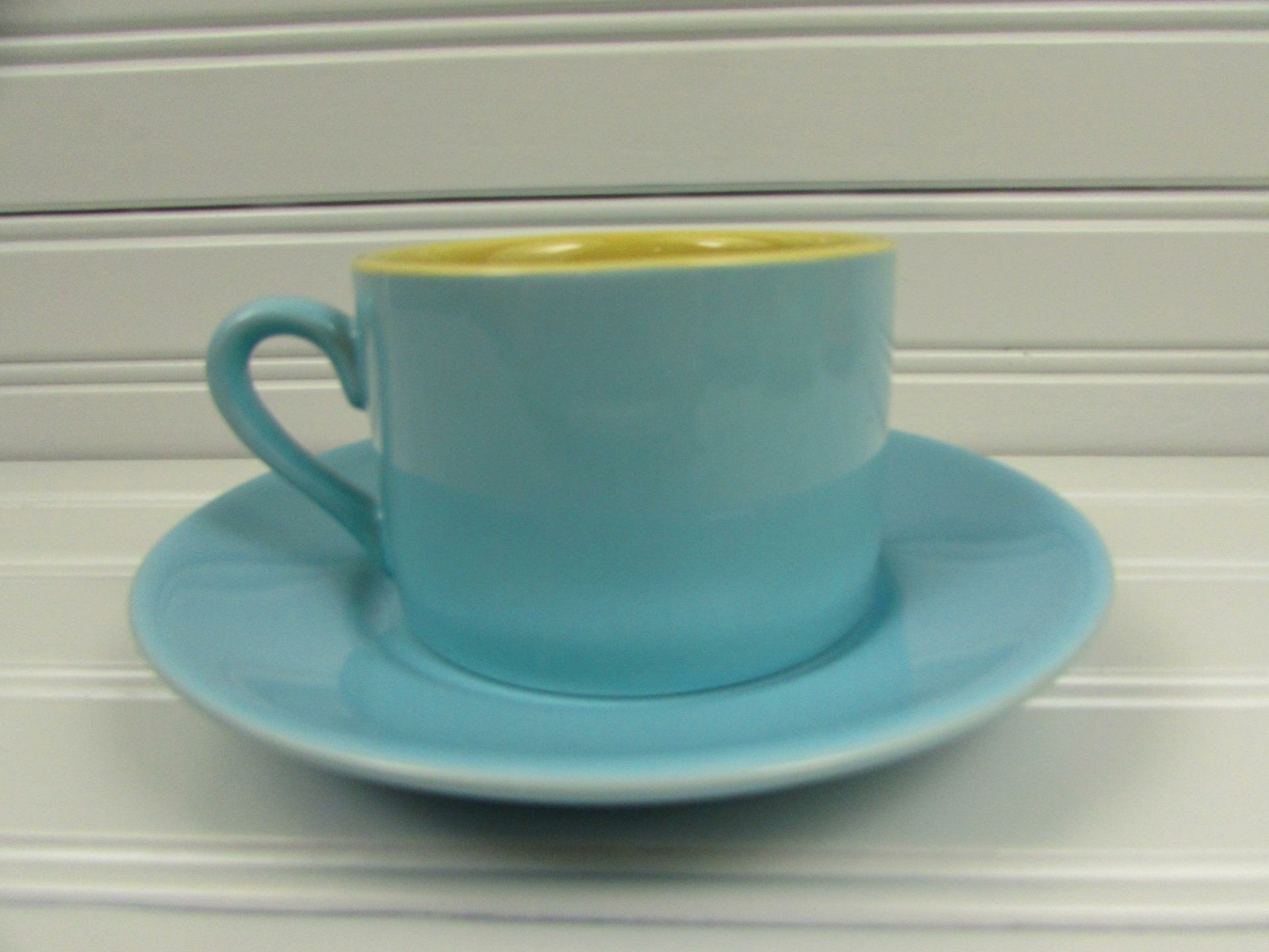 Set of 13 Classic Coffee & Tea Set w Coffe Tea Pot Multi Color Cups